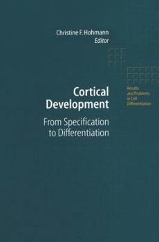 Paperback Cortical Development: From Specification to Differentiation Book