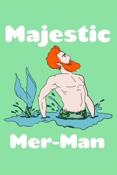 Paperback Majestic Mer Man: Personal Expense Tracker Book