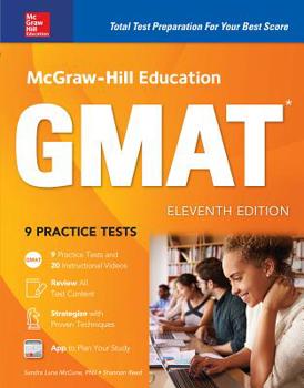 Paperback McGraw-Hill Education Gmat, Eleventh Edition Book
