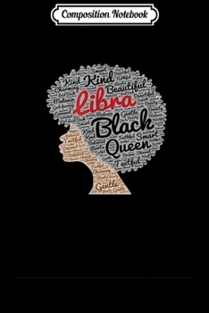 Paperback Composition Notebook: Libra Black Queen Journal/Notebook Blank Lined Ruled 6x9 100 Pages Book