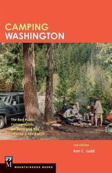 Paperback Camping Washington 2e: The Best Public Campgrounds for Tents and RVs Book
