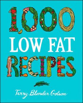 Hardcover 1,000 Low-Fat Recipes Book