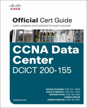Hardcover CCNA Data Center DCICT 200-155 Official Cert Guide Book