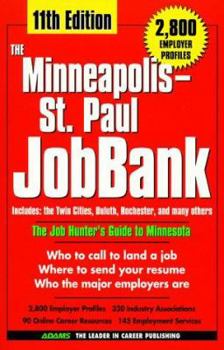 Paperback The Minneapolis-St. Paul JobBank Book