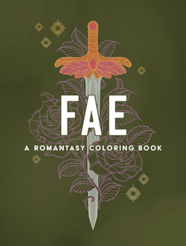 Paperback Fae: A Romantasy Coloring Book