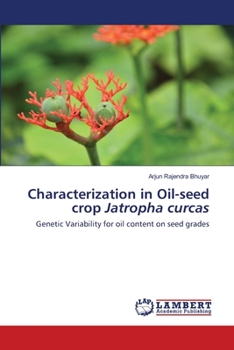 Paperback Characterization in Oil-seed crop Jatropha curcas Book