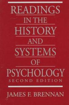 Paperback Readings in the History and Systems of Psychology Book