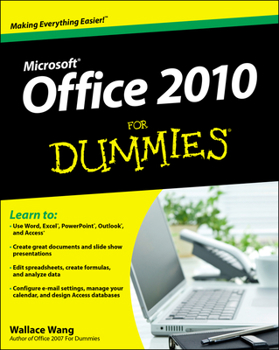 Paperback Office 2010 For Dummies Book