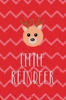 Little Reindeer: Notebook Journal Composition Blank Lined Diary Notepad 120 Pages Paperback Pink Coral Reindeer