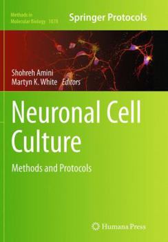 Paperback Neuronal Cell Culture: Methods and Protocols Book