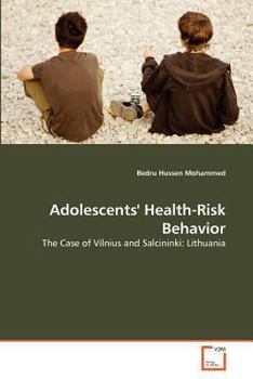 Paperback Adolescents' Health-Risk Behavior Book