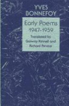 Hardcover Early Poems: 1947-1959 Book