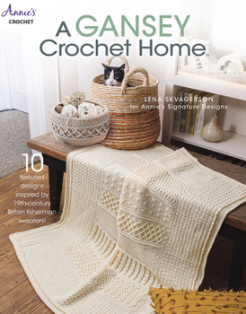 Paperback A Gansey Crochet Home Book