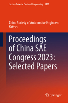 Hardcover Proceedings of China Sae Congress 2023: Selected Papers Book