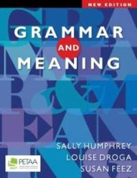 Paperback Grammar and Meaning Book