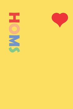 Paperback Homs: Notebook (120 dot grid pages, softcover with matt finish) I Notebook I Diary I Idea book