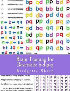 Paperback Brain Training for Reversals: b-d-p-q Book