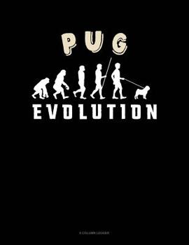 Paperback Pug Evolution: 8 Column Ledger Book