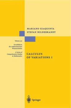 Paperback Calculus of Variations I Book