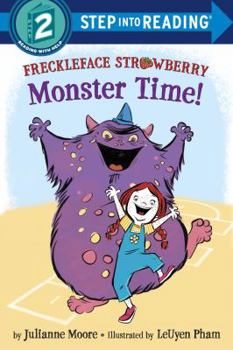 Paperback Freckleface Strawberry: Monster Time! Book