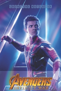 Paperback Avengers: INFINITY WAR - Creative Notebook: Organize Notes, Ideas, Follow Up, Project Management, 6" x 9" (15.24 x 22.86 cm) - 1 Book
