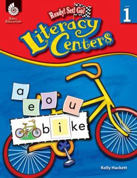 Paperback Literacy Centers Level 1 (Level 1): Ready! Set! Go! Book