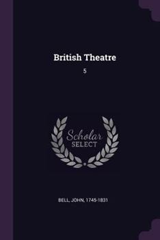 Paperback British Theatre: 5 Book