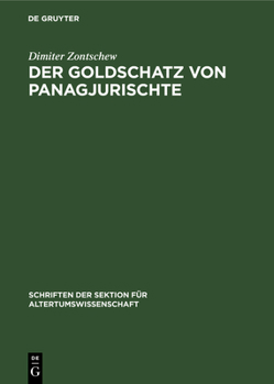 Hardcover Der Goldschatz Von Panagjurischte [German] Book