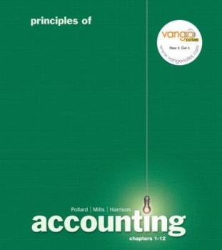 Paperback Principles of Accounting: Chapters 1-12 Book
