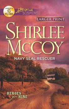 Mass Market Paperback Navy Seal Rescuer [Large Print] Book