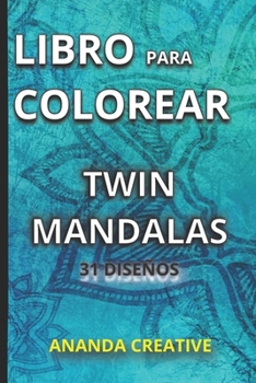 Paperback Libro Para Colorear: Twins Mandalas [Spanish] Book