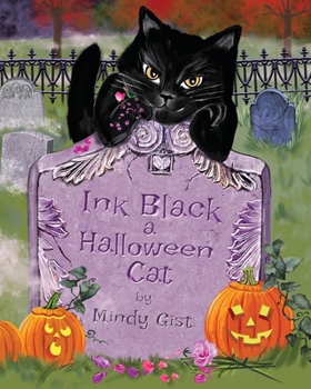 Paperback Ink Black a Halloween Cat Book