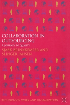 Paperback Collaboration in Outsourcing: A Journey to Quality Book