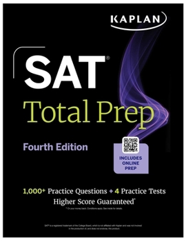 Paperback SAT Total Prep Book