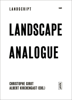 Paperback Landscape Analogue: About Material Culture and Idealism Book