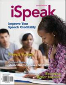 Paperback Ispeak: Public Speaking for Contemporary Life Book