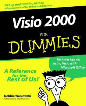 Paperback VISIO 2000 for Dummies Book