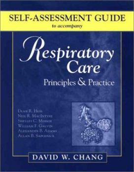 Paperback Self-Assessment Guide to Accompany Respiratory Care: Principles & Practice Book