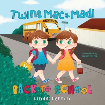 Paperback Twins Mac & Madi Back to School Book
