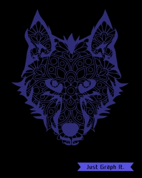 Just Graph It.  Composition Book with Graph Paper + Note Space: 8 x 10 inch notebook. White Note Space + Graph Paper on each page. 120 pages.