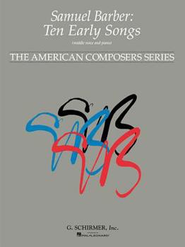 Paperback 10 Early Songs: Medium Voice Book