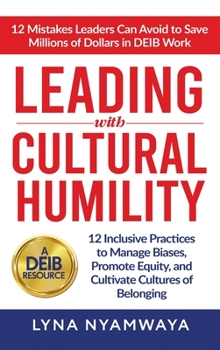 Hardcover Leading with Cultural Humility Book