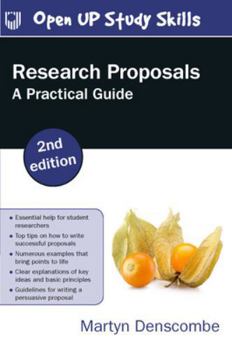 Paperback Research Proposals Book
