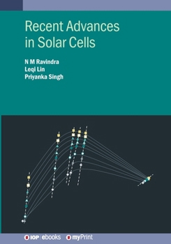 Paperback Recent Advances in Solar Cells Book