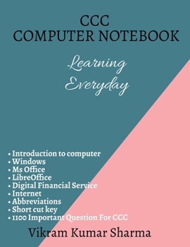 CCC Computer Notebook: CCC course