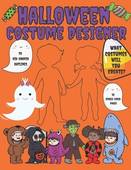 Paperback Halloween Costume Designer: What costumes will you create? Book