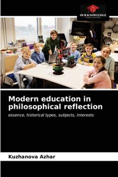 Paperback Modern education in philosophical reflection Book