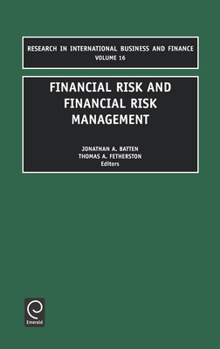 Hardcover Financial Risk and Financial Risk Management Book