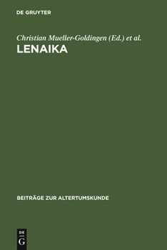 Lenaika: Festschrift für Carl Werner Müller zum 65. Geburtstag am 28. Januar 1996