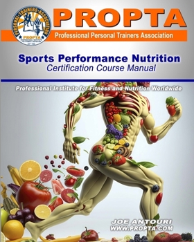 Paperback Sports Performance Nutrition Certification course manual Book